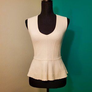 BCBG Max Azaria Fitted Flair Top